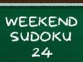 Mchezo Sudoku ya Mwishoni mwa Juma 24 online