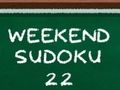 Mchezo Sudoku ya Mwisho wa Wiki 22 online
