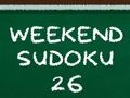 Mchezo Sudoku ya Mwisho wa Wiki 26 online