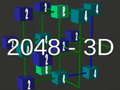 Mchezo 2048 - 3D online