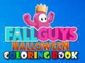 Mchezo Fall Guys Kitabu cha Rangi cha Halloween online