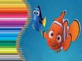 Mchezo Kitabu cha kuchora kwa Kutafuta Nemo online