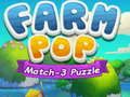 Mchezo Shamba Pop Match-3 Puzzle online