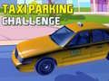 Mchezo Changamoto ya Kupaki Taxi online