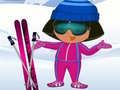 Mchezo Dora: Kufunja Ski online Mchezo Dora: Kufunja Ski online