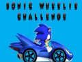 Mchezo Changamoto ya Sonic Wheelie online Mchezo Changamoto ya Sonic Wheelie online