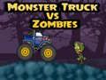 Mchezo Monster Truck dhidi ya Zombis online