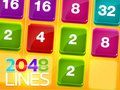 Mchezo 2048 Mstari online