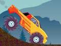 Mchezo Kuendesha Monster Truck kwenye Vilima 2D online