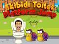 Mchezo Kuruka Jukwaa la Skibidi Toilet online