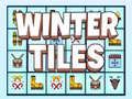 Mchezo T tiles za Majira ya Baridi online