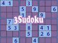 Mchezo 3 Sudoku online Mchezo 3 Sudoku online