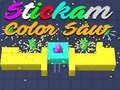 Mchezo Stickman Rangi Saw online