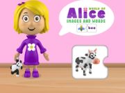 Mchezo Ulimwengu wa Alice Picha na Maneno online Mchezo Ulimwengu wa Alice Picha na Maneno online