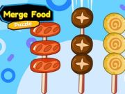 Mchezo Kuunganisha Puzzle Chakula online