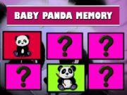Mchezo Kumbukumbu ya Panda Mtoto online Mchezo Kumbukumbu ya Panda Mtoto online