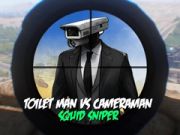 Mchezo Mtu wa Choo dhidi ya Mpiga Picha Squid Sniper online Mchezo Mtu wa Choo dhidi ya Mpiga Picha Squid Sniper online