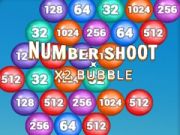 Mchezo Piga Nambari x 2 bubble online