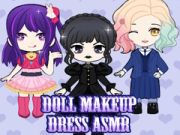 Mchezo Doll Makeup Dress ASMR online Mchezo Doll Makeup Dress ASMR online