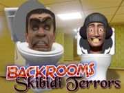 Mchezo Hofu wa Backrooms Skibidi online Mchezo Hofu wa Backrooms Skibidi online