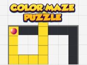 Mchezo Puzzle la Labirinti yenye Rangi online