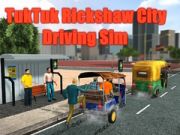 Mchezo Simu ya Kuendesha TukTuk Rickshaw katika Jiji online