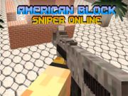 Mchezo Sniper wa Block ya Amerika Mtandaoni online