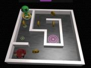 Mchezo Labirinti la 3D na Roboti online Mchezo Labirinti la 3D na Roboti online