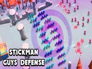 Mchezo Stickman Guys Ulinzi online