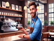 Mchezo Simulator ya Biashara ya Mmiliki wa Cafe online