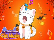 Mchezo Muziki wa paka wa Duet Halloween online
