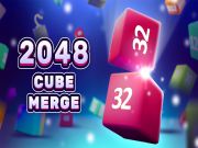 Mchezo 2048 CUBE Unganisha online