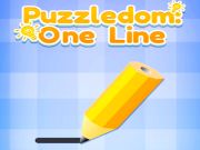 Mchezo Puzzledom: Mstari mmoja online