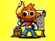 Mchezo Sprunki mienge maze online