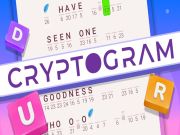 Mchezo Cryptogram: neno la ubongo wa neno online