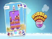 Mchezo Bubble unganisha 2048 online