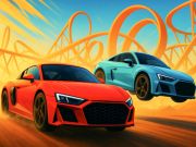 Mchezo Racers mbili za stunt online