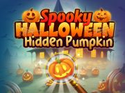 Mchezo Spooky Halloween iliyofichwa malenge online