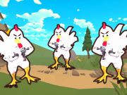 Mchezo Risasi ya kuku io online