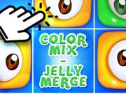 Mchezo Mchanganyiko wa rangi- Jelly Unganisha online