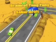 Mchezo Brainrot Tung Tung Sahur Drift online