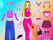 Mchezo Diary ya Doll ya Karatasi: Mavazi ya DIY online