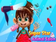 Mchezo Super Star Animal Salon online