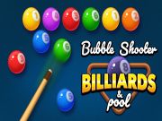 Mchezo Bubble risasi billiards & dimbwi online