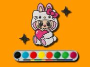 Mchezo Labubu Coloring Adventure online