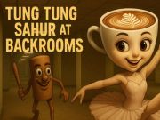 Mchezo Tung Tung Sahur kwenye vyumba vya nyuma online Mchezo Tung Tung Sahur kwenye vyumba vya nyuma online