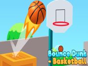 Mchezo Bounce Dunk Basketball online