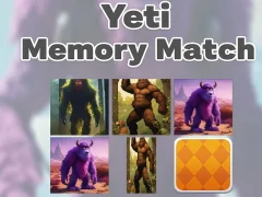 Mchezo Mechi ya kumbukumbu ya Yeti online