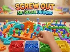 Mchezo Screw Out 3D: Relax Unwind online