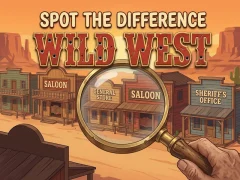 Mchezo Doa Tofauti Wild West online